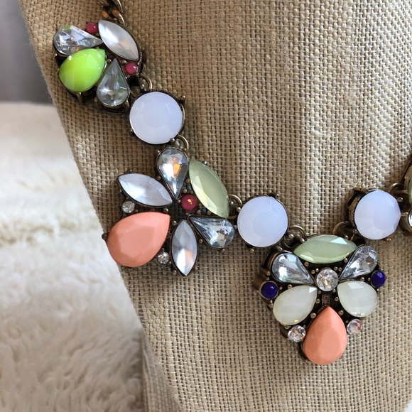 Never Worn Multicolored Statement Necklace - Picture 2 of 2